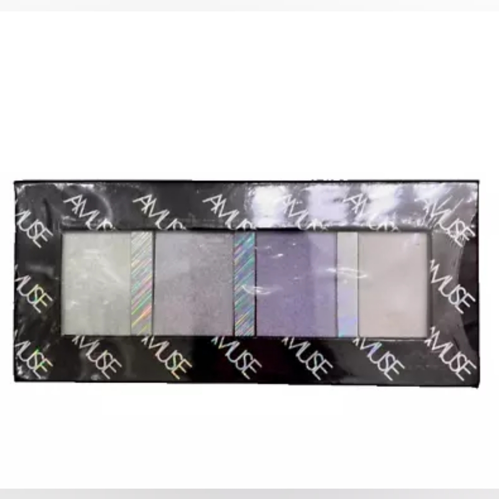 Highlighter Palette Amuse Cosmetics Galaxy Nights 4 Shades Shimmer Face Makeup